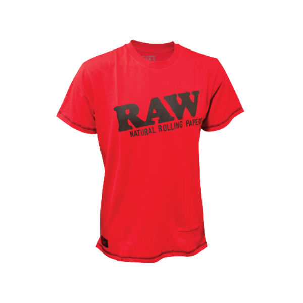 RAW Core Shirt With Stash Pocket Short Sleeve / XL / Red